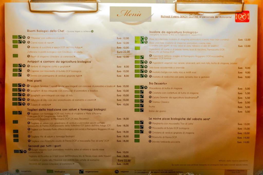 Eco & Bioriso Restaurant Hotel Milaan